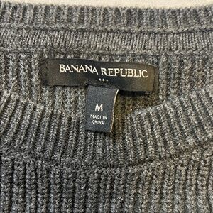 Banana republic women’s Gray Sweater Dress Medium